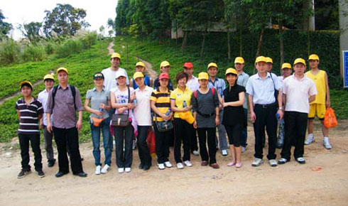 鳳凰山登山活動風(fēng)采掠影